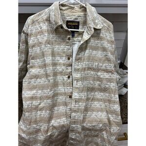 woolrich s/s shirt with fish‎ xl